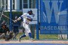 Baseball vs Babson  Wheaton College Baseball vs Babson during Championship game of the NEWMAC Championship hosted by Wheaton. - (Photo by Keith Nordstrom) : Wheaton, baseball, NEWMAC